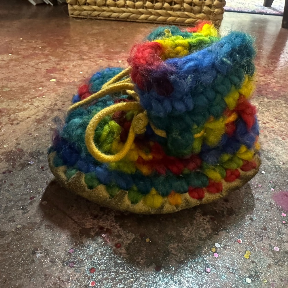 Colorful Handcrafted Kids Booties